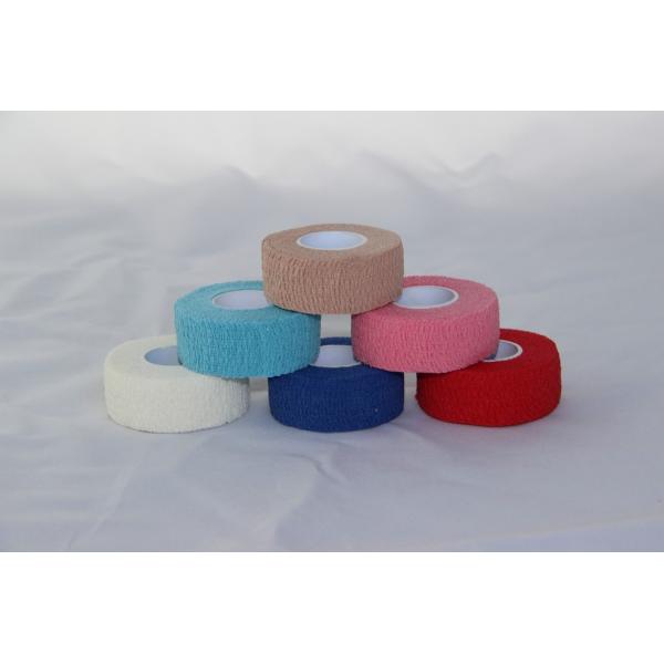 Uno mismo respirable de la compresión suave - abrigos elásticos del vendaje del algodón flexible adherente