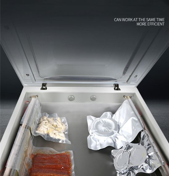 DZ-420 Industrial Vacuum Sealers With 2 Sealing Bars For Packaging Needs