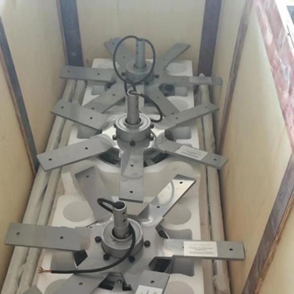 2.4m Industrial Giant Ceiling Fan 8 Ft Restaurant Ceiling Fans With Aluminum Alloy Blades