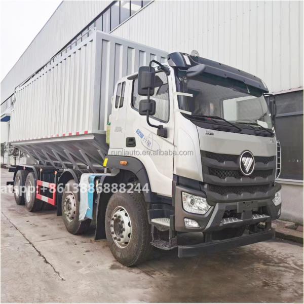 FOTON 8*4 Bulk Feed Truck   Feeding Stuff   Farm Animal Feed Transporter