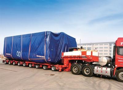 Safe Heavy Load Transportation Hydraulic Axis Lowbed Trailer Jost Kingpin