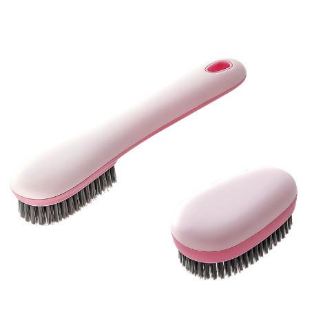 Multipurpose Soft Bristle Shoe & Laundry Brush Set Gentle Durable Cleaning For Shoes Fabrics