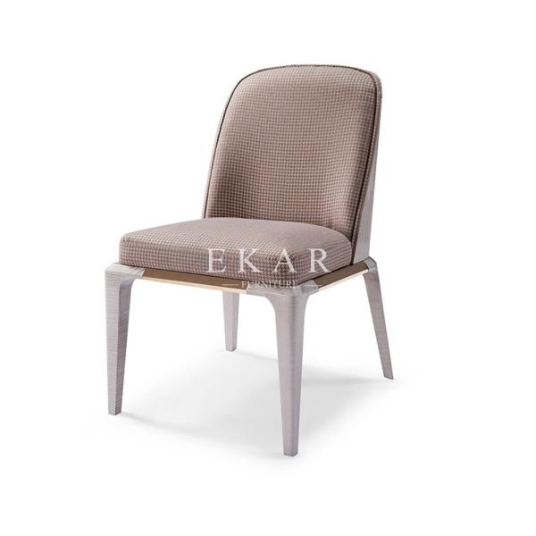 Fabric Contemporary Luxury Furniture Dining Chair Without Arm W009D6A