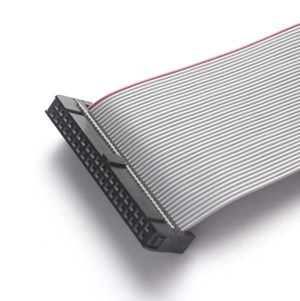 1.27mm Computer Ribbon Cable 300V 2.54 IDC 2 Pin-64 Pin Annealed Stranded