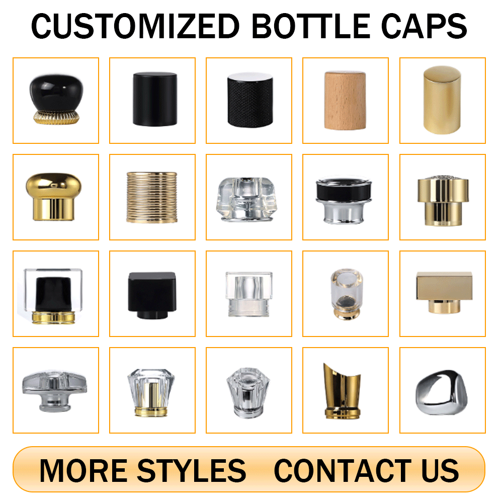 Cylinder Empty Luxury Perfume Glass Bottle  30ml 50ml 100ml With Cap Packaging Box