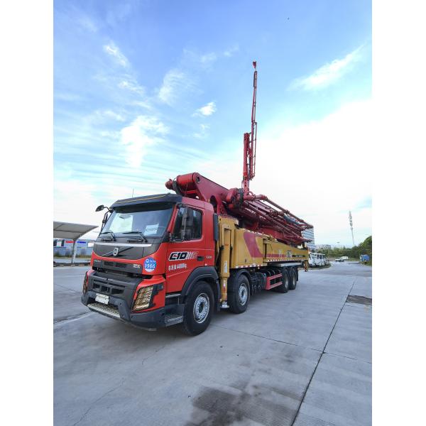 2020 Sany 62M Concrete Pump Truck with V-o-l-v-o Chassis and Only 500 Working Hours