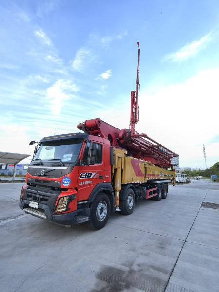 Sany 62 Metros 62M Bomba de Hormigón Camión con Chasis Volvo Bombas de Hormigón Usadas 2021