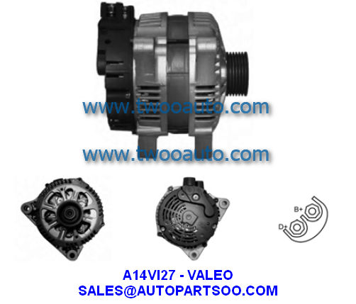 439292 746001 SG12B017 - VALEO Alternator 12V 120A Alternadores