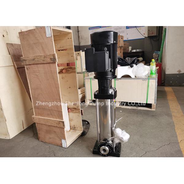 304 нержавеющая сталь Вертикальный многоступенчатый бустерный насос 3,2 м3/ч 40 м 1,1 кВт