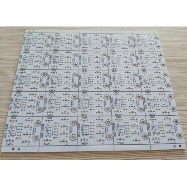 плата с печатным монтажом PCB Soldmask HASL толщины меди 1oz белая поверхностная