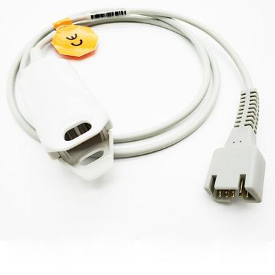  Oximeter Probes Monitor SPO2 Sensor Adult Finger Clip DB 9 Pin Plug