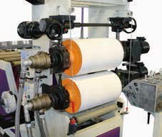 PE Carbon Black Copper Plastic Composite Production Line