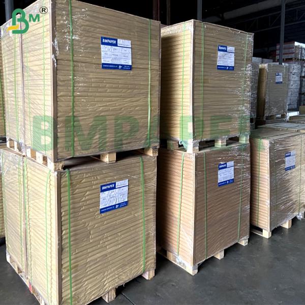 Papier Kraft à entrelacs non blanchi de 200 g pour la protection contre l'acier inoxydable