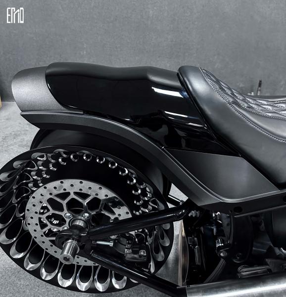 Bras oscillant de moto Harley Davidson en alliage d'aluminium anodisé