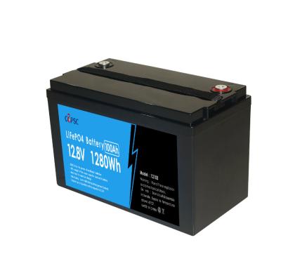 12V 12.8V 24V 25.6V 50AH 100AH 200AH 300AH Lifepo4 batterie à ions de lithium pour véhicule de plaisance bateau de pêche yacht marine