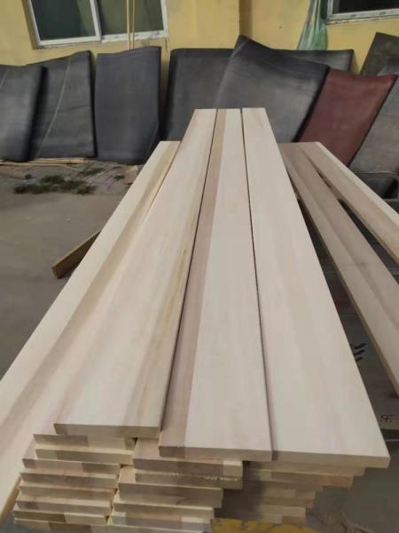 FSC Certified Wood Poplar Paulownia Slates para Quadros de Madeira Sólida