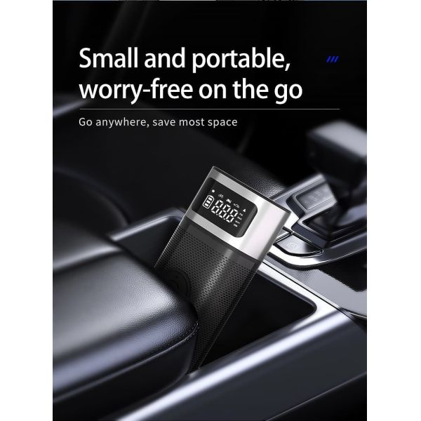 6000mAh Rechargeable Car Air Inflator Pump Powerful