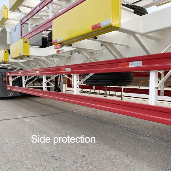 CIMC HUAJUN WABCO Value 1540 Skeleton Container Semi Trailer for 20ft 40ft Container