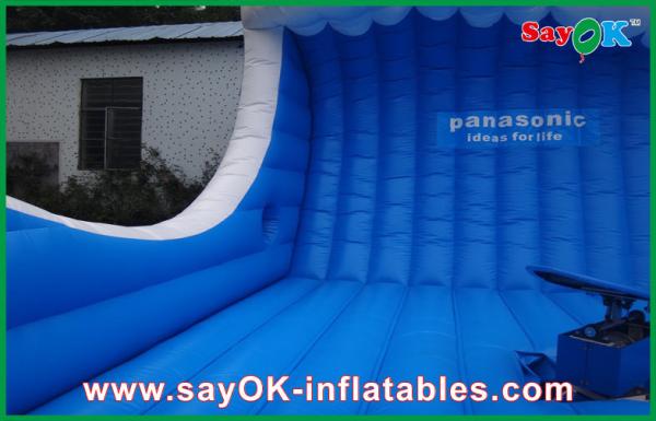 Salto inflável da cor azul das crianças grande para o evento/parque de diversões