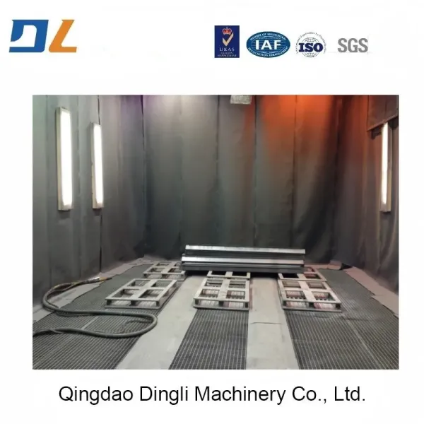 DIY Sandblasting Booth Industrial Size Blast Booth with Sand Blasting Pot