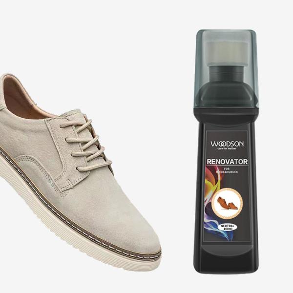 Агент реконструкции цвета ботинка черных нейтральных брызг протектора Nubuck замши делая водостойким польский жидкостный