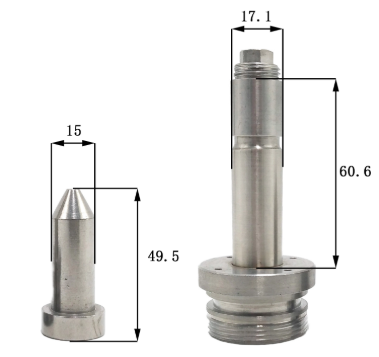 Armature клапана соленоида NC пути трубки ядра 2 нержавеющей стали потока M26