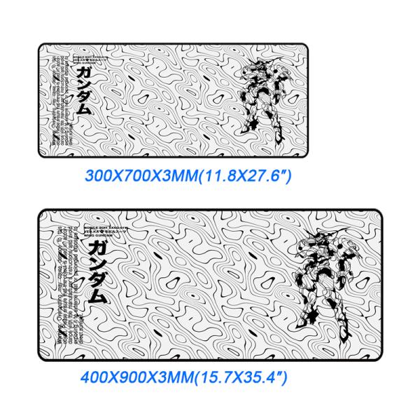 Waterproof Gaming Mouse Pad with Customized Design and Heat Transfer Printing Stocked