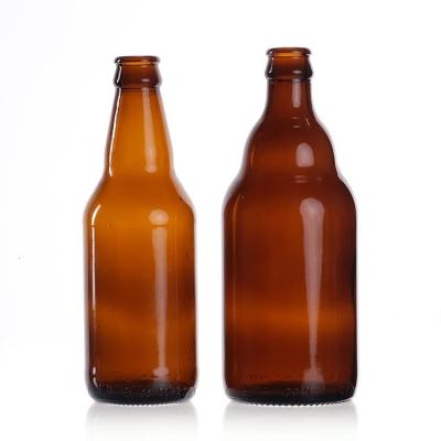 Custom Bottle Beer Soda Beverage  Glass  With Top  Crown Cap