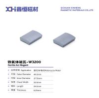 Circular Arc Ferrite Formed By Anisotropic High Temperature Sintering For Motorcycle Motor W3200
