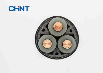 O cabo distribuidor de corrente subterrâneo 18/30KV de XLPE 120mm2 que coloca no túnel da sala conduz