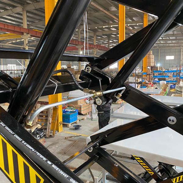 Неподвижная 2 тонны Multi Scissor гидравлическая высота 4200mm Макс таблицы подъема платформы