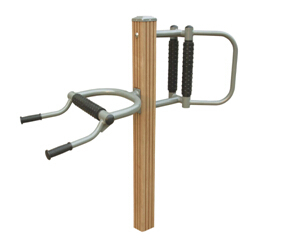 outdoor exercise equipment WPC materials based Arm Extension Apparatus-LK-S06