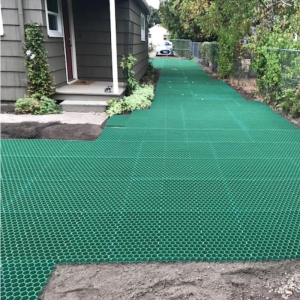 Grass Paver Mat Plastic Grass Grid Lawn Gravel Paving Grid Driveway Gridding for Gravel Grass Grid