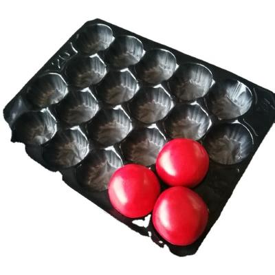 Disposable Plastic Fresh Fruits and Vegetables Export Packing Tray Insert Nest Pack Round Fruit Liners Factory