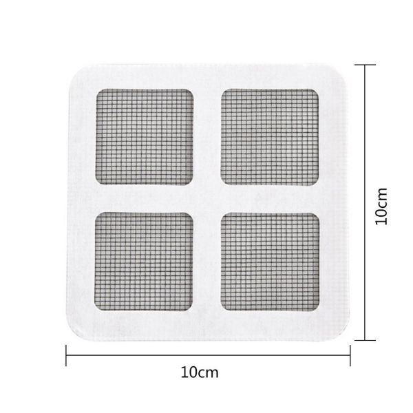 Self-Adhesive Screen Repair Patch Cuttable Long Strip Mosquito Net Repair Tape Plastic Bags