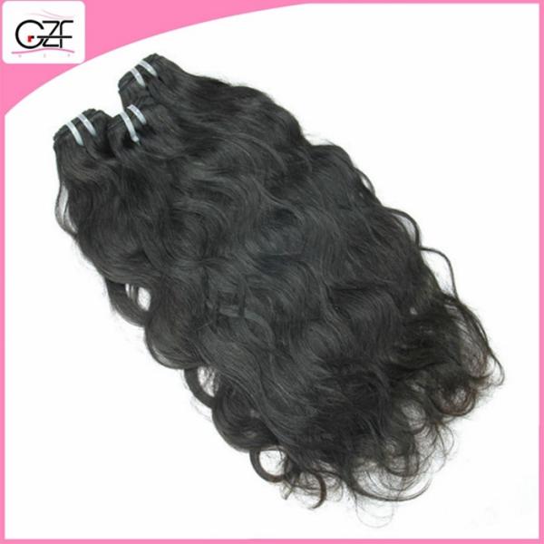 Wet and Wavy Indian Hair Weaving Wholesale Natural Wave Cheap Virgin Indian Hair Bundles