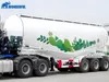Multi Axles High Volume Bulk Cargo Vehicle Blower Industrial Pour Powder Dry Material Unloading Malaysia Transport Cement Tanker
