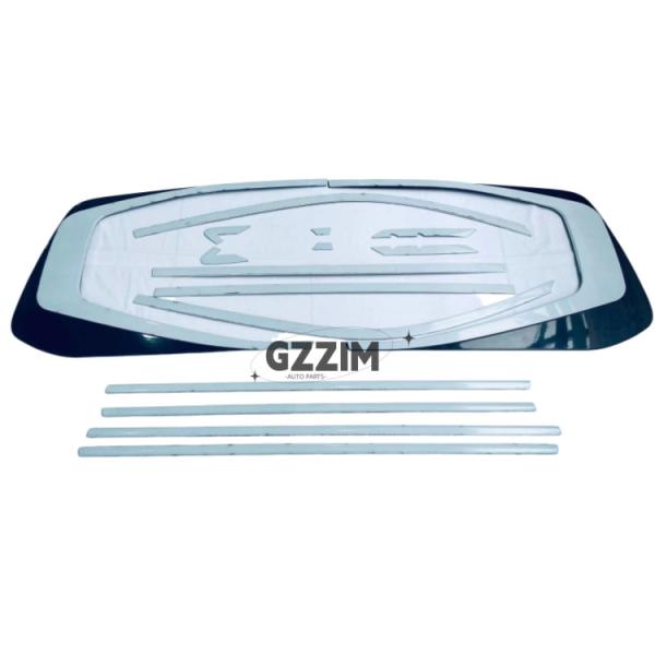 Land Cruiser 200 Upgrade Land Cruiser 300 Window Trim Glass Exterior Layering Trim