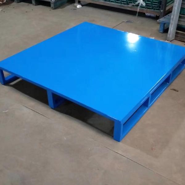 Customized Industrial Warehouse Steel Pallet Heavy Duty Steel Pallet 2 Way Entry