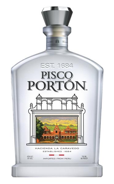 750ml  PISCO BOTTLE WITH FROSTED AND WINDOW