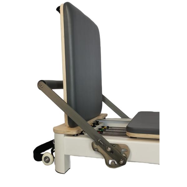 Gericon G-PR005  commerical use white aluminium pilates reformer for Fitness