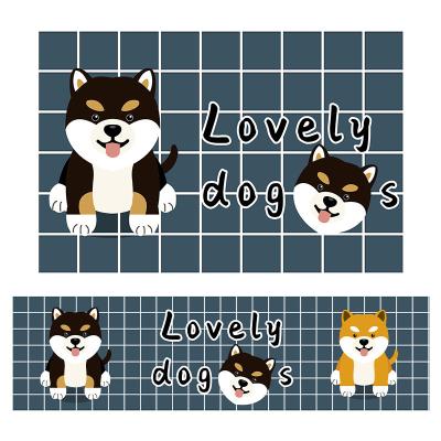 Do tapete lavável da cozinha dos desenhos animados esteira absorvente personalizada da lama da diatomácea