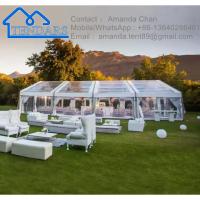 Confortable Jolie enceinte en aluminium Mariage Une tente en forme/Une tente en marque transparent