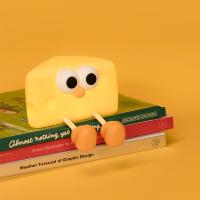 China Factory Modern Design USB Rechargeable Silicone Baby Night Light Lamp Smart Home Lighting With A Cheese DesignFor Girls Bedroom
