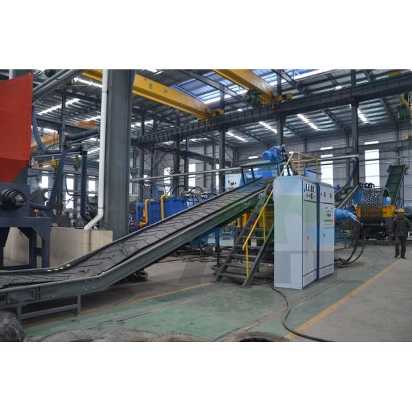 5000 kg Weight Double Shaft Shredder for Tire Recycling Plant Customized Production