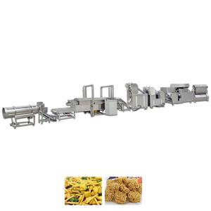 Flour Powder Fried Snack Food Production Line 150-200kg/H