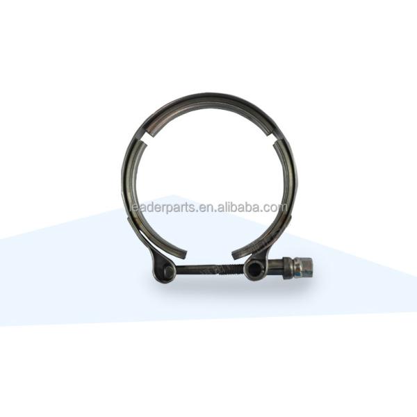 Leaderparts Foton Truck Accessories Adjustable Electroplated Stainless Steel Worm Gear Pipe V-Clamp