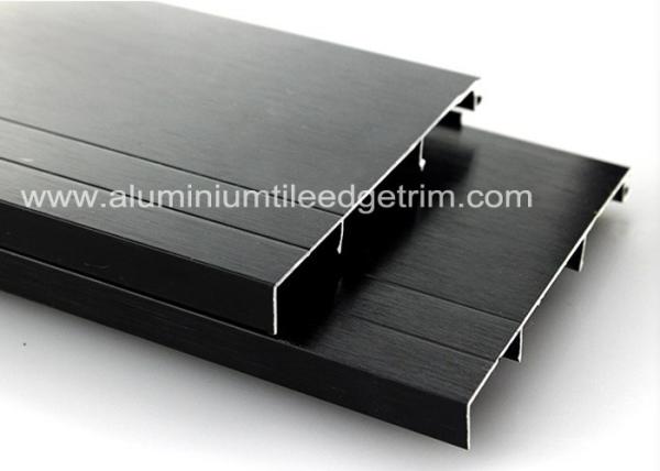 Black Metal Aluminium Skirting Melbourne / Trunking  / Brisbane Long Durability Around House