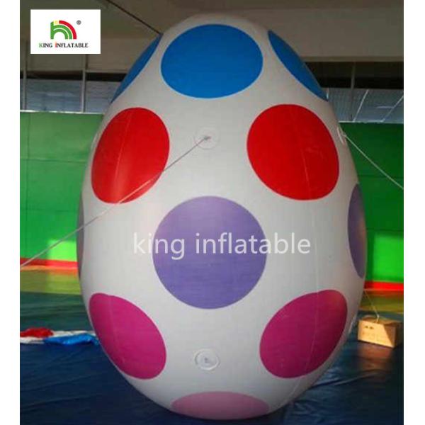 O ovo da páscoa feito sob encomenda Balloons produtos infláveis da propaganda com impressão de Digitas