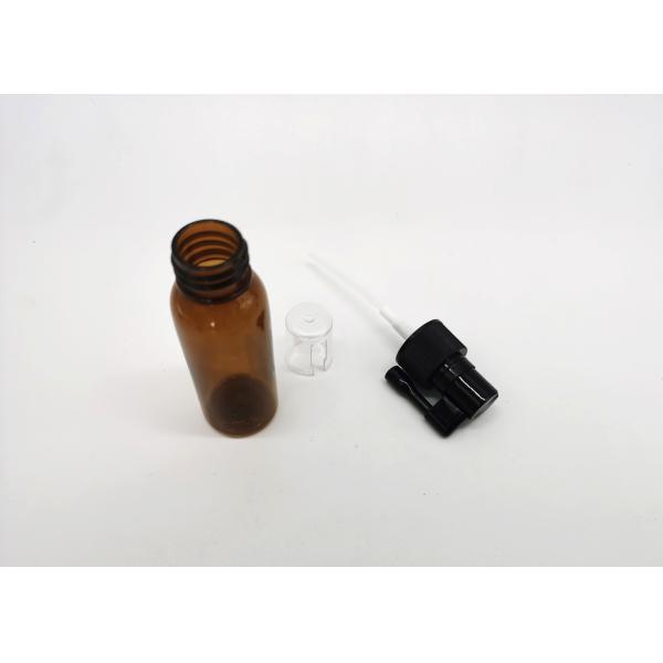 Cosmetic Packaging 30ml Cylinder Amber Plastic Bottle